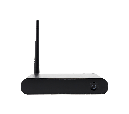 Vehicle telematics router with external antenna for fleet connectivity